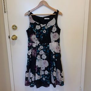 Ricki’s Size 14 flower dress with pockets
